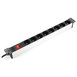 Dispatching 8 voies rack 19" commutateur lumineux IBIZA LIGHT LC806