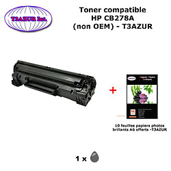 Toner générique HP 78A, CE278A pour HP LaserJet P1566 P1606 P1606dn+ 10f papiers photos A6 -T3AZUR