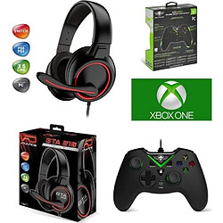 Spirit of Gamer Manette Pro Gaming Xbox One /X/XS/PC Gamepad XBOX ONE et PC + Casque XBOX ONE X/XS/PC 