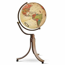 Atmosphere Globe terrestre lumineux sur pied Ø 50 cm - Emily Antique