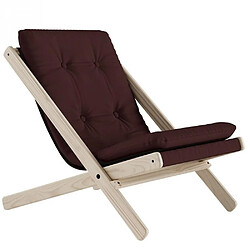 Inside 75 Fauteuil futon BOOGIE hêtre massif coloris marron