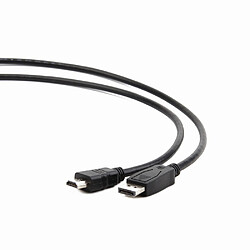 Gembird DisplayPort - HDMI, 1m HDMI A Noir