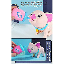 Universal Caricature intelligente animaux de compagnie Intelnt chien chat cochon pigle toys robot led les yeux