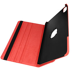 Avizar Étui Folio pour Honor Pad 8 Support Rotatif Paysage Portrait Rouge