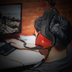 Avis Spirit Of Gamers Casque audio 7.1 Spirit of gamer XPERT-H100 RED - LED rouge - Compatible PC