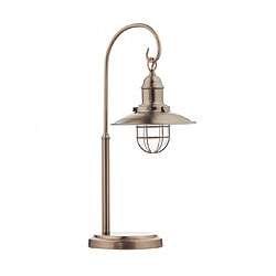 Luminaire Center Lampe de table Terrace cuivre et verre 1 ampoule