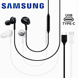 GUPBOO Écouteurs intra-auriculaires avec microphone, filaire, pour SAMSUNG AKG, GALAXY NOTE 10 NOTE 20 S21 S20 Ultra