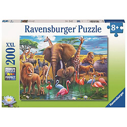 Puzzle for children 2D Wild Animals 200 elements