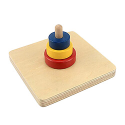 Goujon Horizontal Montessori Pour Tout-petit Aides Au Développement Précoce Enfants Style 2