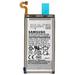 Samsung EB-BG960ABE Batterie Galaxy S9 Batterie d'origine 3000mAh Noir