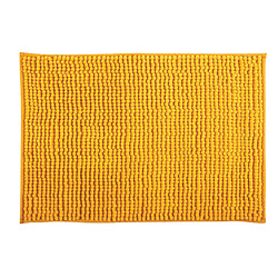 MSV Tapis de bain Microfibre CHENILLE 40x60cm Safran