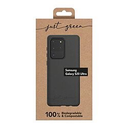 Just Green Samsung Galaxy S20 Ultra Coque - Noir pas cher