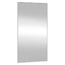 Avis Maison Chic Miroir mural | Miroir Décoration pour Maison Salle de Bain 50x100 cm Verre Rectangulaire -GKD29929