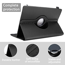 Avis Cadorabo Coque Medion LifeTab X10607 Etui en Noir