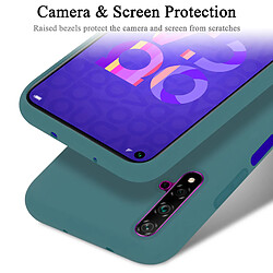 Cadorabo Coque Honor 20 / 20S / Huawei NOVA 5T Etui en Vert pas cher