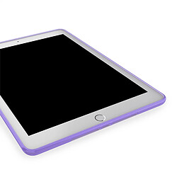 OKULI Transparent Étui Silicone Coque Housse Case Cover pour Apple iPad Air 3 & iPad Pro (10.5) en Violet