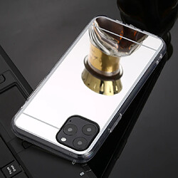 Avis Wewoo Coque Rigide Pour iPhone 11 TPU + Miroir de luxe en acrylique avec étui de protection Argent