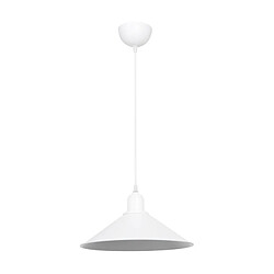 Helloshop26 Lustre lampe lumière suspendu suspension hinckley en plastique hauteur 62 cm E27 blanc 03_0007504