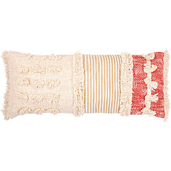 ICONIK INTERIOR Coussin de style boho Bali - Housse et Rembourrage inclus - Dorothy Multicolore