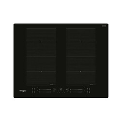 Table de cuisson induction 65cm 4 feux 7200w noir - WFS8865NE - WHIRLPOOL