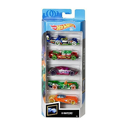 Mattel Coffret à thème de 5 petites voitures à choisir ou à collectionner.