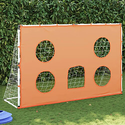 vidaXL But de football pour enfants avec tapis de ciblage et ballon