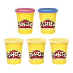 Hasbro Play-Doh Pots de bonheur pack de 5 pots