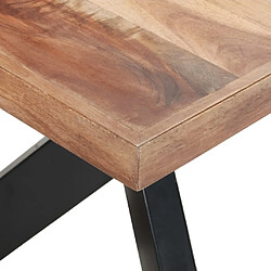 Maison Chic Table de salle à manger,Table à dîner 180x90x75 cm Bois avec finition miel -GKD22443 pas cher