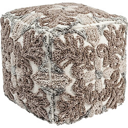 Karedesign Pouf Ornaments nature 45x45cm Kare Design