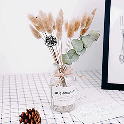 BESTA Kit de vase de fleurs séchées centres de table de blé accessoires photo décorations pour la maison ensemble d'ornements de bouquet pas cher