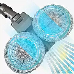 Acheter Réservoir d'eau de vadrouille électrique pour aspirateur Dyson V7 V8 V10 V11 brosse de tête de vadrouille électrique de remplacement avec 6 tampons de vadrouille