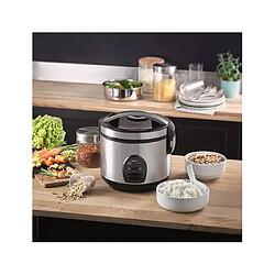 Cuiseur à riz 3l 500w inox/noir - crm230 - SIMEO pas cher