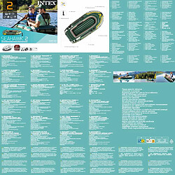 Avis INTEX Ensemble de canot pneumatique avec rames et pompe 68347NP