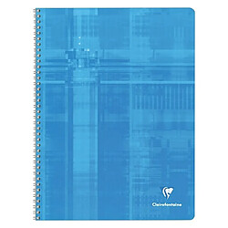 Cahier spirale Clairefontaine A4+ 24 x 32 cm petits carreaux 180 pages