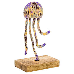 Figurine Décorative Alexandra House Living Métal Méduse 15 x 10 x 26 cm