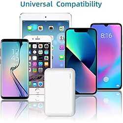 Avis SANAG Power Bank 10000Mah Dual 2.4A Chargeur De Banque D'Alimentation Haute Vitesse Entrée Usb-C Batterie Externe Pour Téléphone Portable Iphone 12 Ipad Samsung S21 Huawei Xiaomi Etc