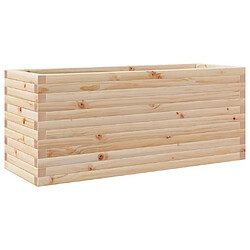 vidaXL Jardinière 110x40x46 cm bois de pin massif