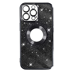 Avizar Coque iPhone 14 Pro Max Paillette Noir