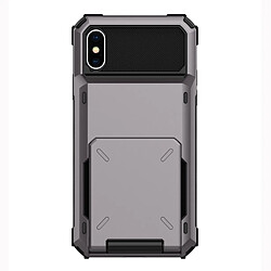 Wewoo Coque renforcée pour iPhone X/XS - Noir