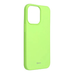 etui roar colorful jelly coque pour iphone 13 pro lime