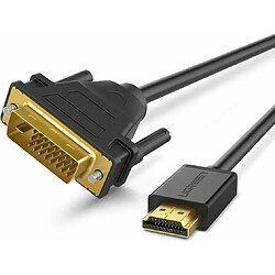 Avis UGREEN Câble HDMI DVI Adaptateur HDMI Mâle vers DVI Mâle 1080P Transmission Bidirectionnelle Compatible avec PS4 PS3 Xbox One Xbox 360 TV Box TV PC Lecteur Blu Ray (1M)