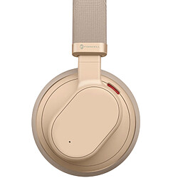 Forcell Casque Bluetooth à Réduction de Bruit Autonomie 30 Heures Beige