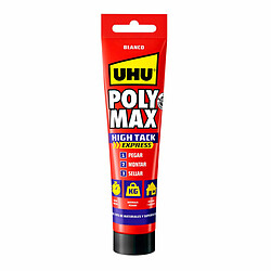 Scellant/Adhésif UHU 6312920 Poly Max High Tack Epress 165 g Blanc