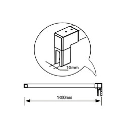 Avis Aica Sanitaire Paroi de douche Hauteur 200cm en verre securit anticalcaire 8mm