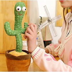 Avis Universal Jouet dansant cactus jouet électronique à bascule dansant avec Dong peluche mignon dansant cactus jouet éducatif pour la petite enfance | Statue zoom