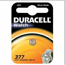 Duracell - Pile spéciale montres - 377 Petit Blister x1 (equivalent SR66)