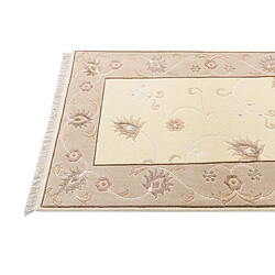 Acheter Vidal Tapis de laine 160x91 beige Darya