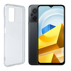 Coque de protection souple silicone transparente pour Xiaomi Poco M5 4G 6.58" - Visiodirect -