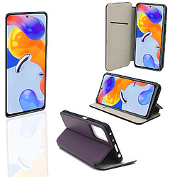 Xeptio Xiaomi Redmi Note 11 Pro 5G housse pochette violette