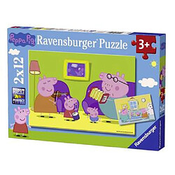 Ravensburger La maison Peppa Pig 2x12 puzzle